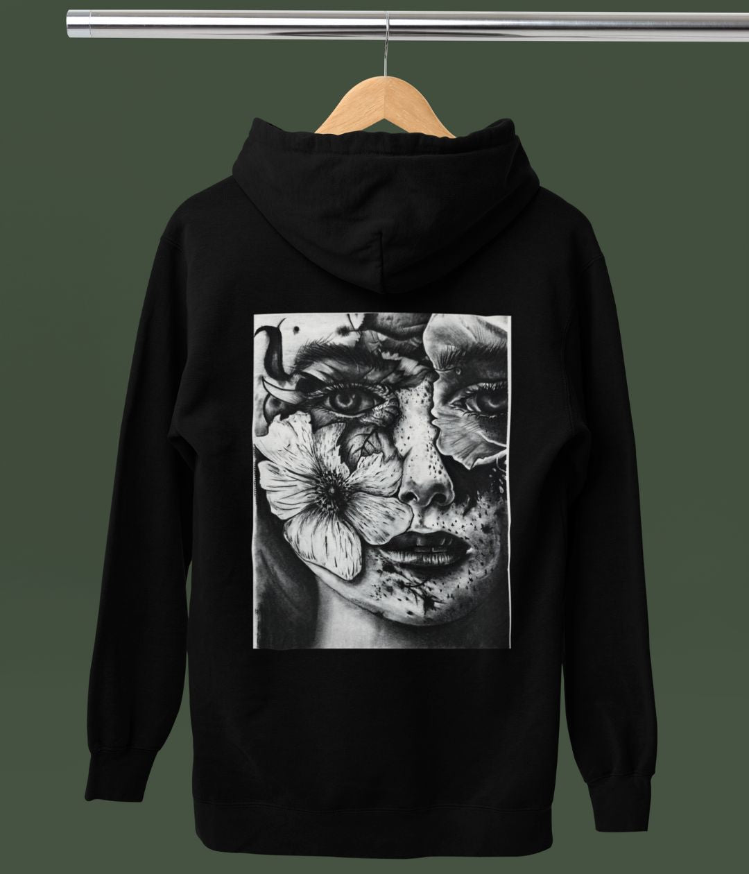 Eyes Of The Bloom - Unisex Hoodie - Dark