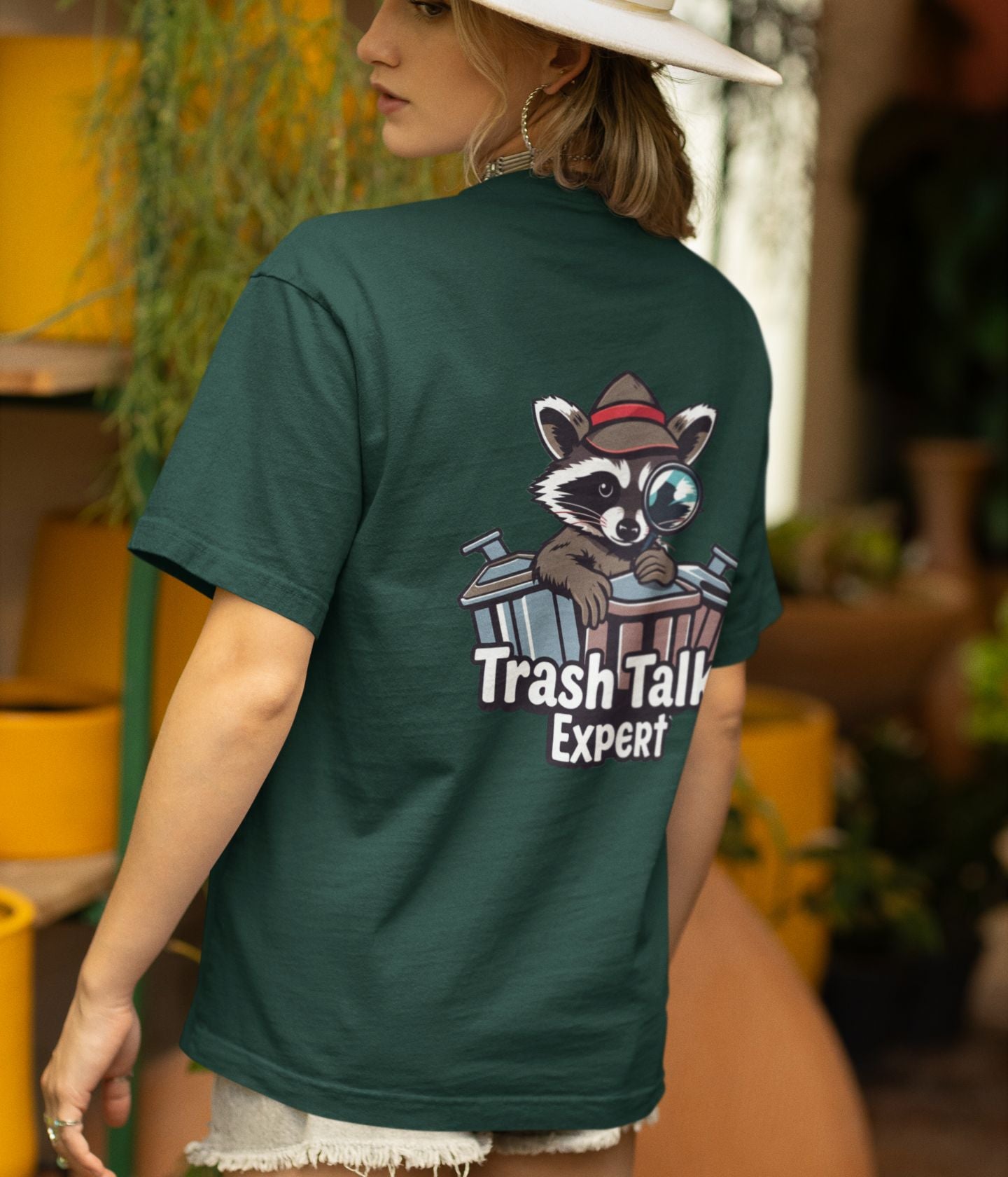 Trash Talk Expert - Oversized Classic T-Shirt - Dark