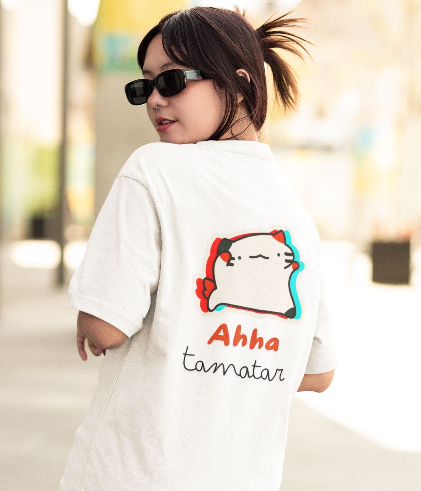 Ahha Tamatar - Unisex Oversized Classic T-Shirt - aiink