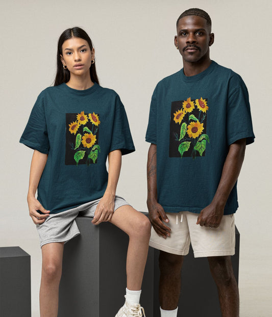 Chasing the Light - Oversized Classic T-Shirt - Dark