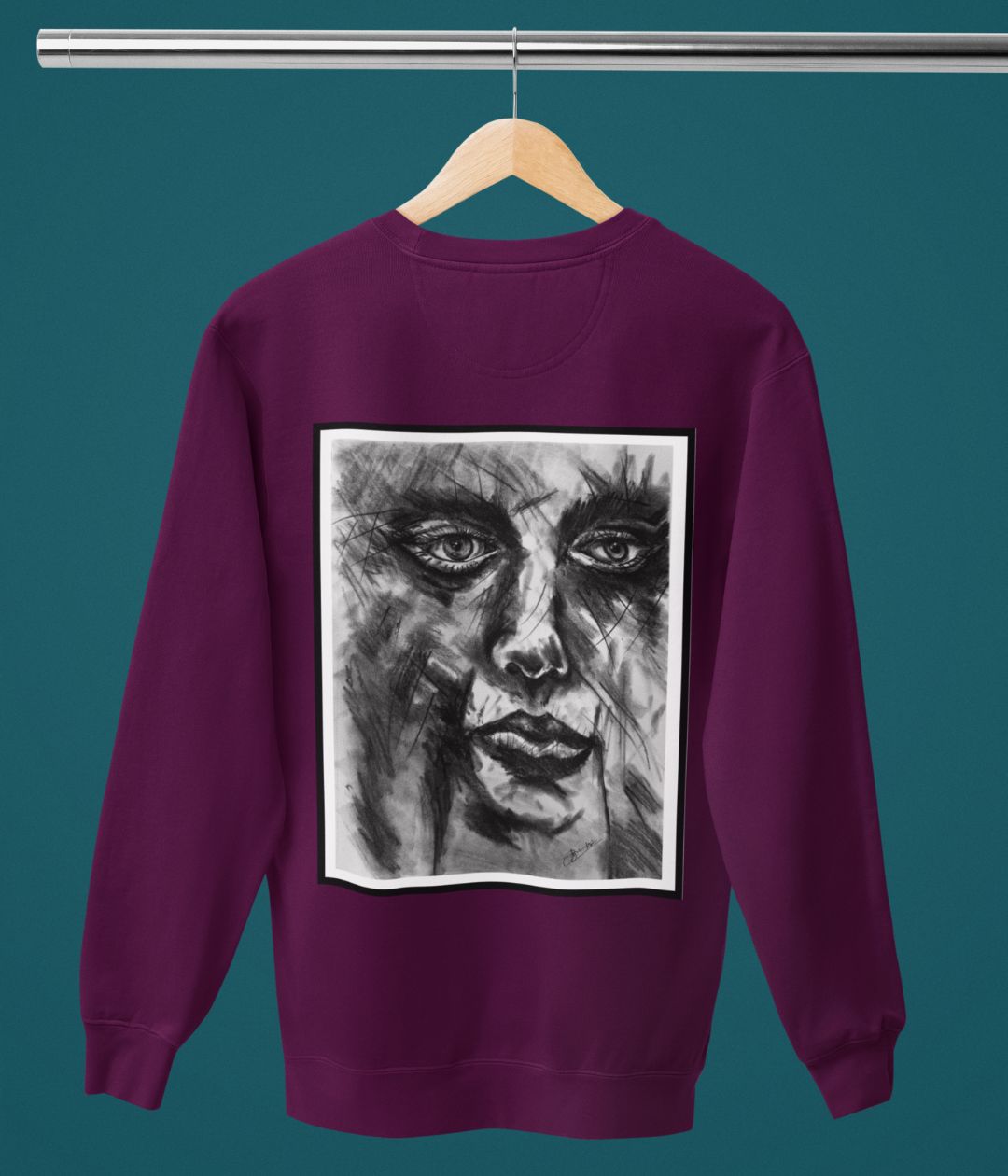 Soul In Charcoal - Unisex Sweatshirt - Dark