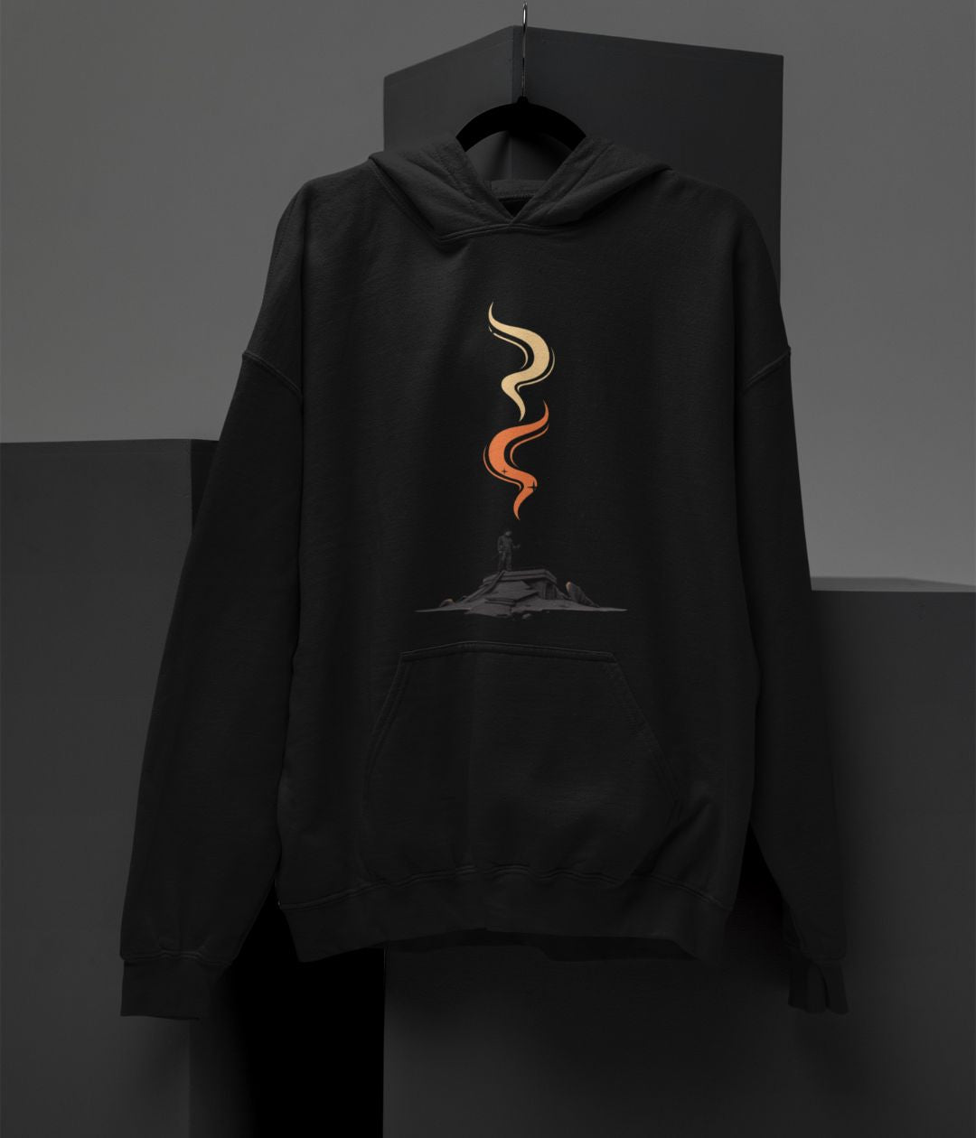 Lone Inferno - Unisex Hoodie - Dark