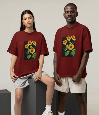 Chasing the Light - Oversized Classic T-Shirt - Dark