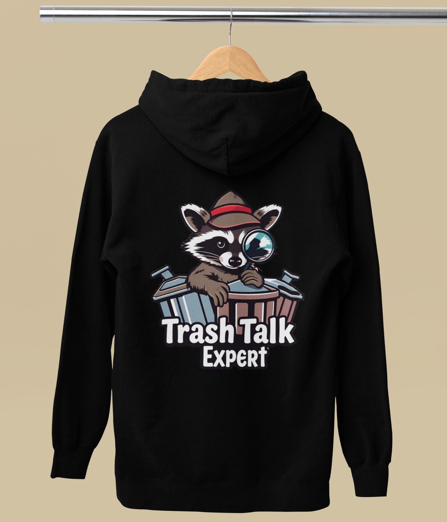 Trash Talk Expert - Unisex Hoodie - Dark