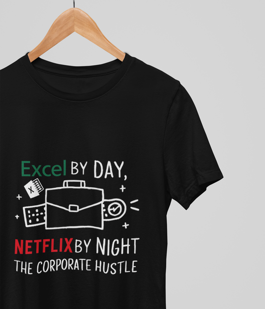 Excel Netflix - Men's Supima Cotton T-Shirts - Dark - aiink