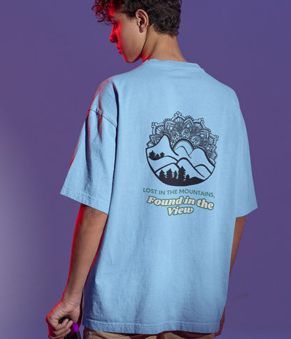 Lost In The Mountains - Terry Oversized T-Shirt