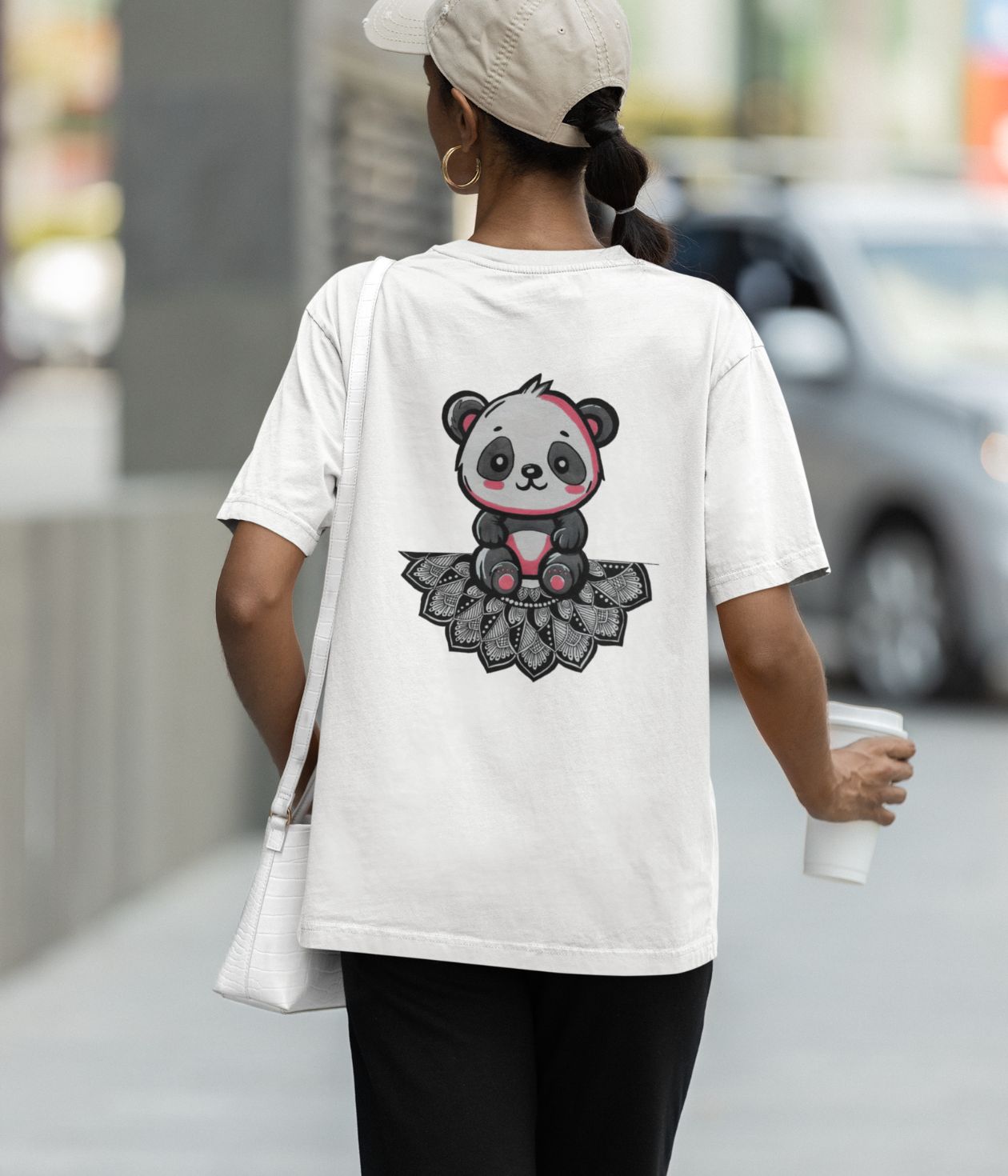 Pandamonium - Terry Oversized T-Shirt