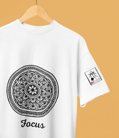 Focus - Oversized Classic T-Shirt - aiink