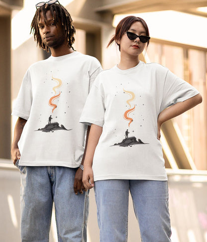 Lone Inferno - Terry Oversized T-Shirt