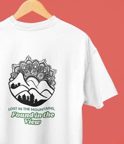 Lost In The Mountains - Oversized Classic T-Shirt