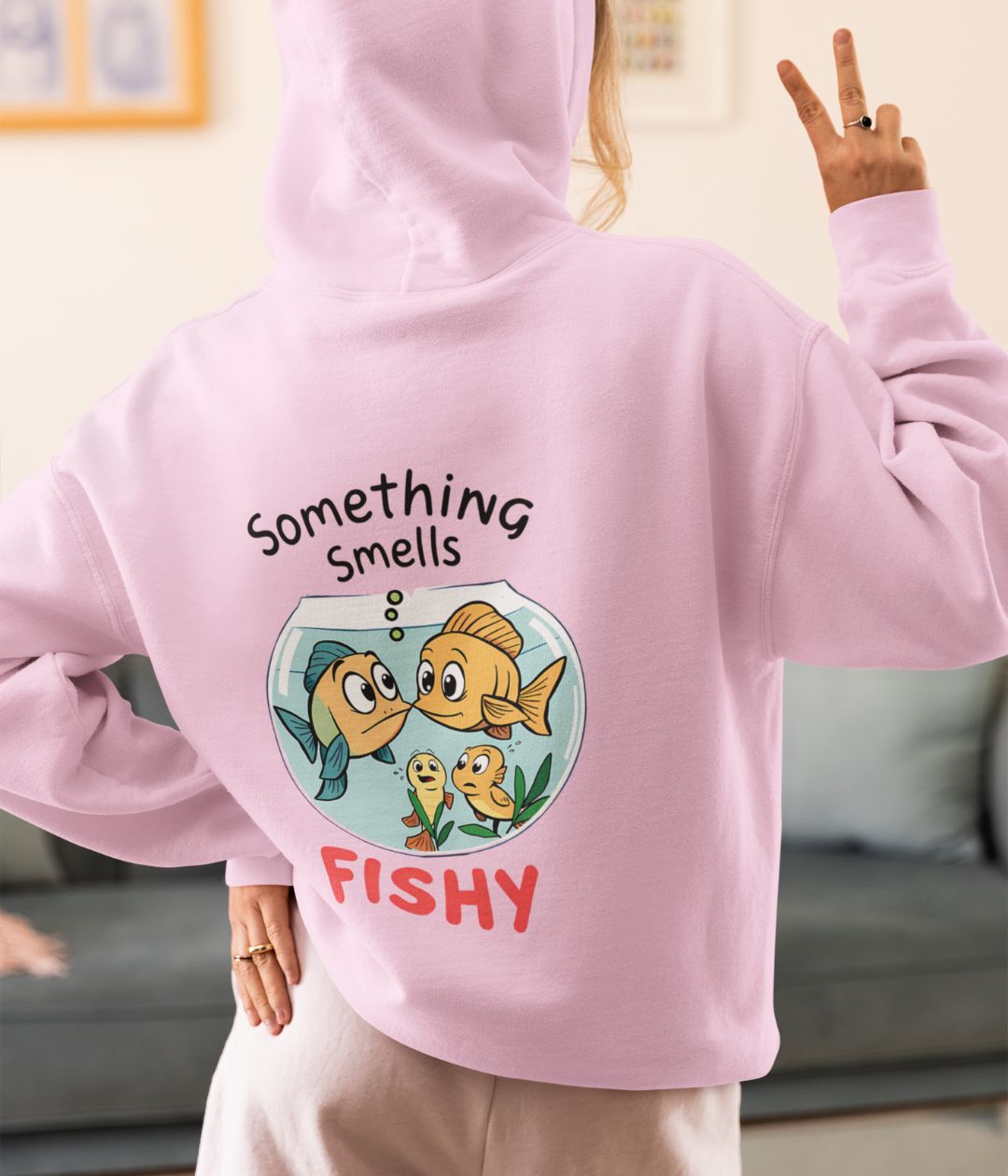 Something Smells Fishy - Unisex Hoodie