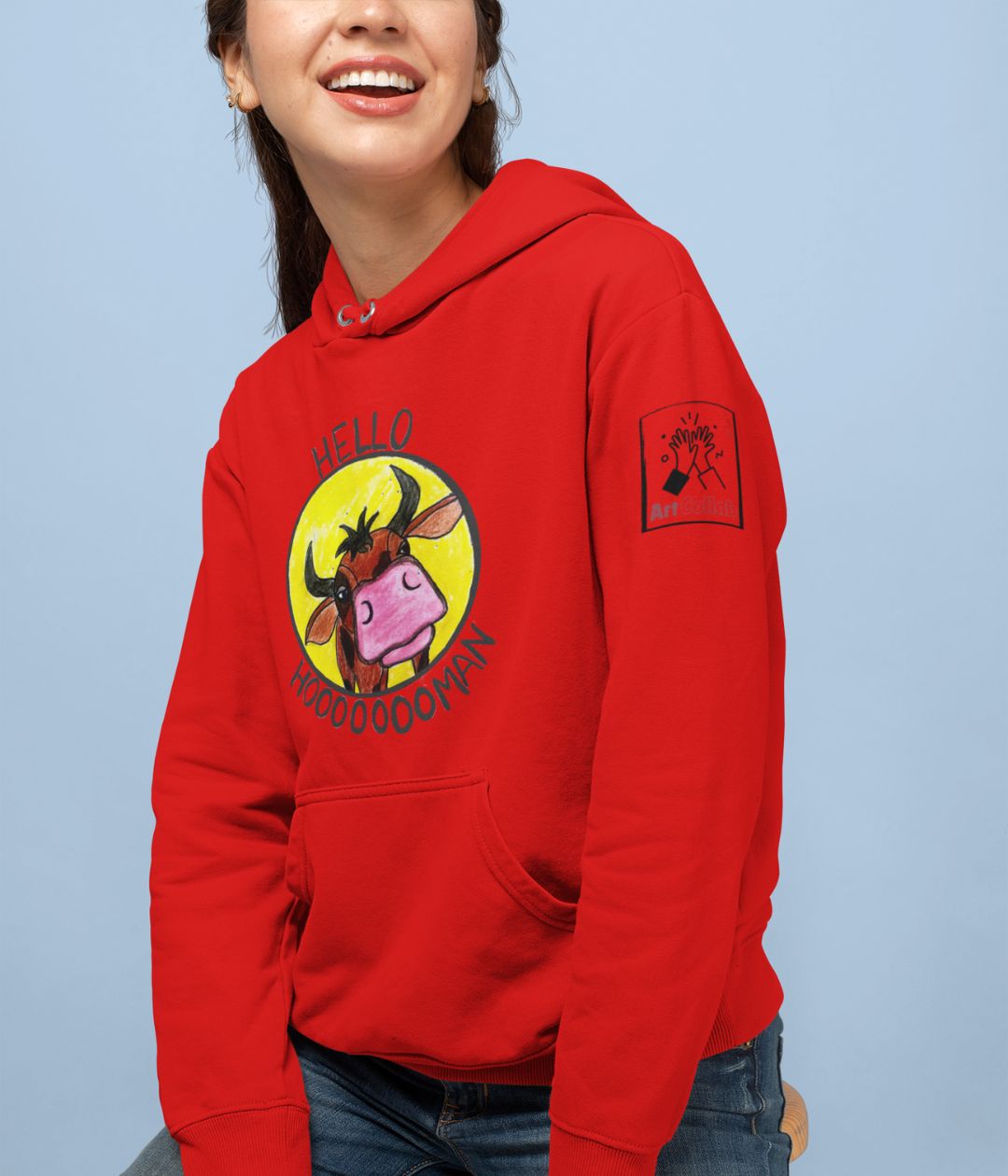 Hello Hooman - Unisex Hoodie