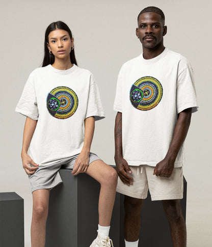 Sacred Spin - Oversized Classic T-Shirt
