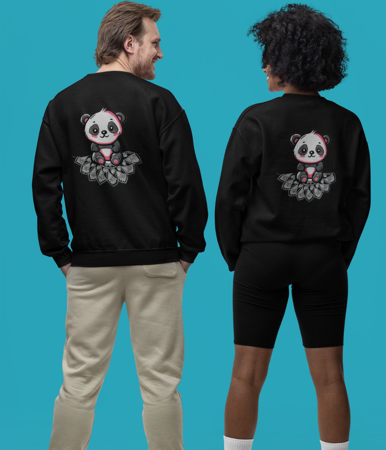 Pandamonium - Unisex Sweatshirt - Dark