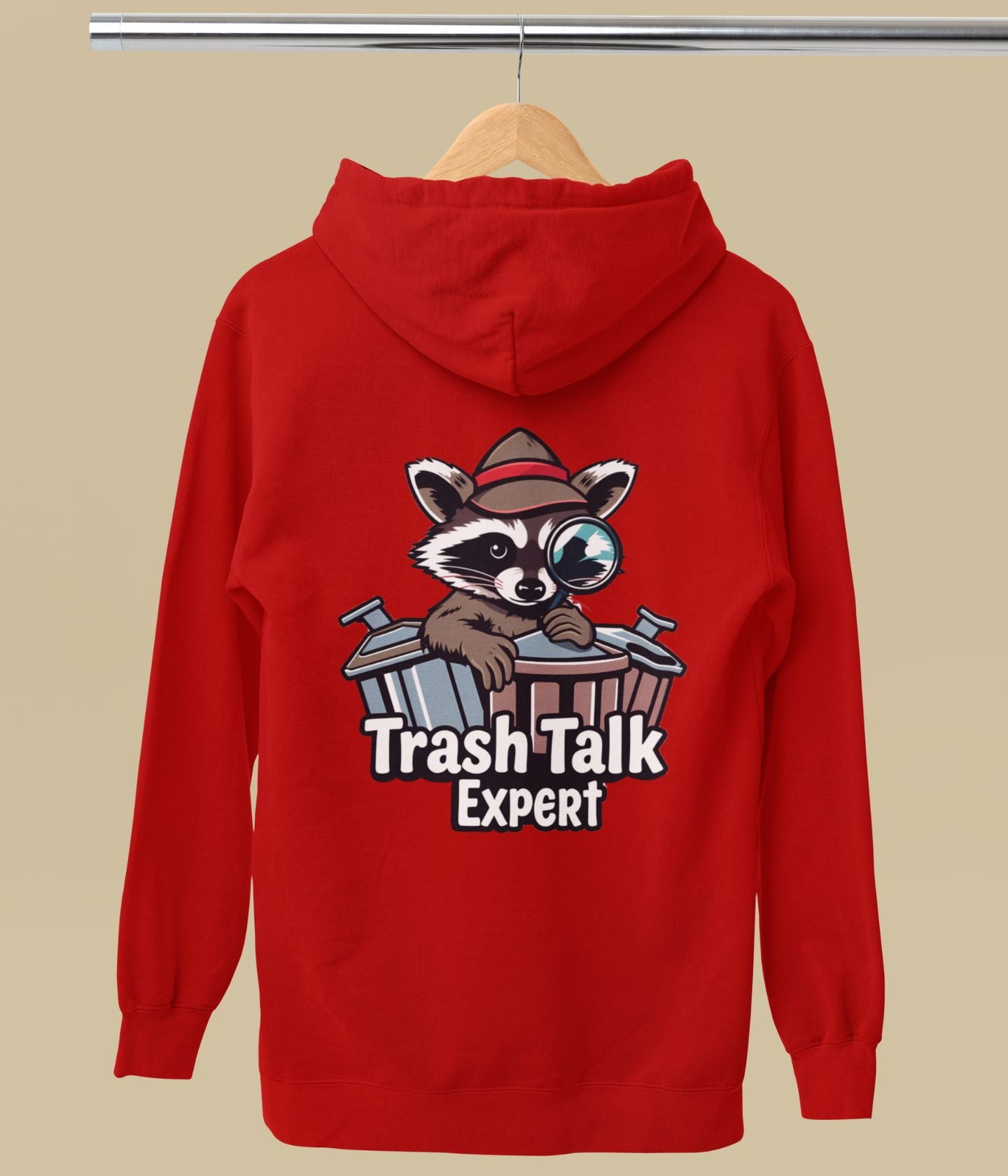 Trash Talk Expert - Unisex Hoodie - Dark