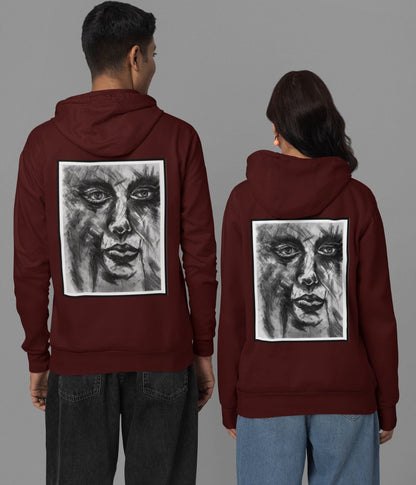 Soul In Charcoal - Unisex Hoodie - Dark