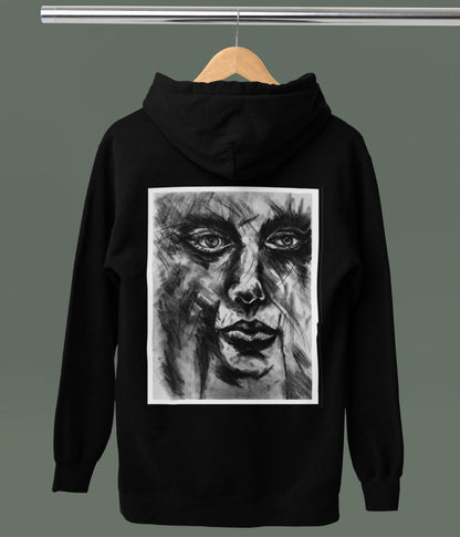 Soul In Charcoal - Unisex Hoodie - Dark