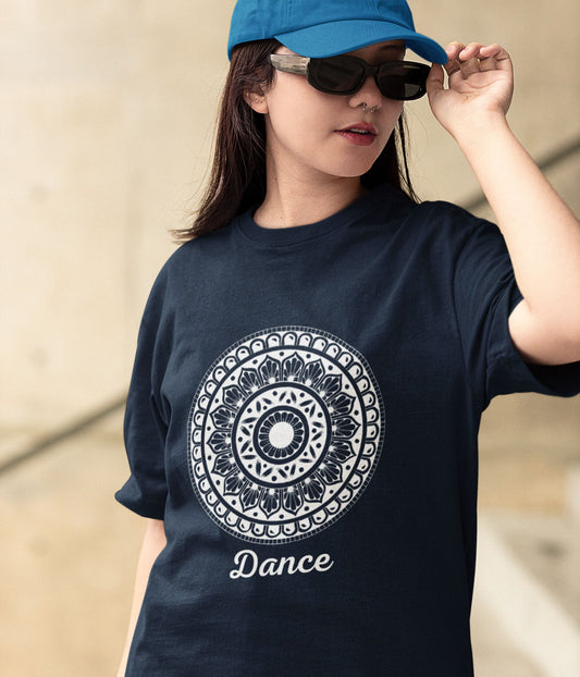 Dance - Terry Oversized T-Shirt - Dark