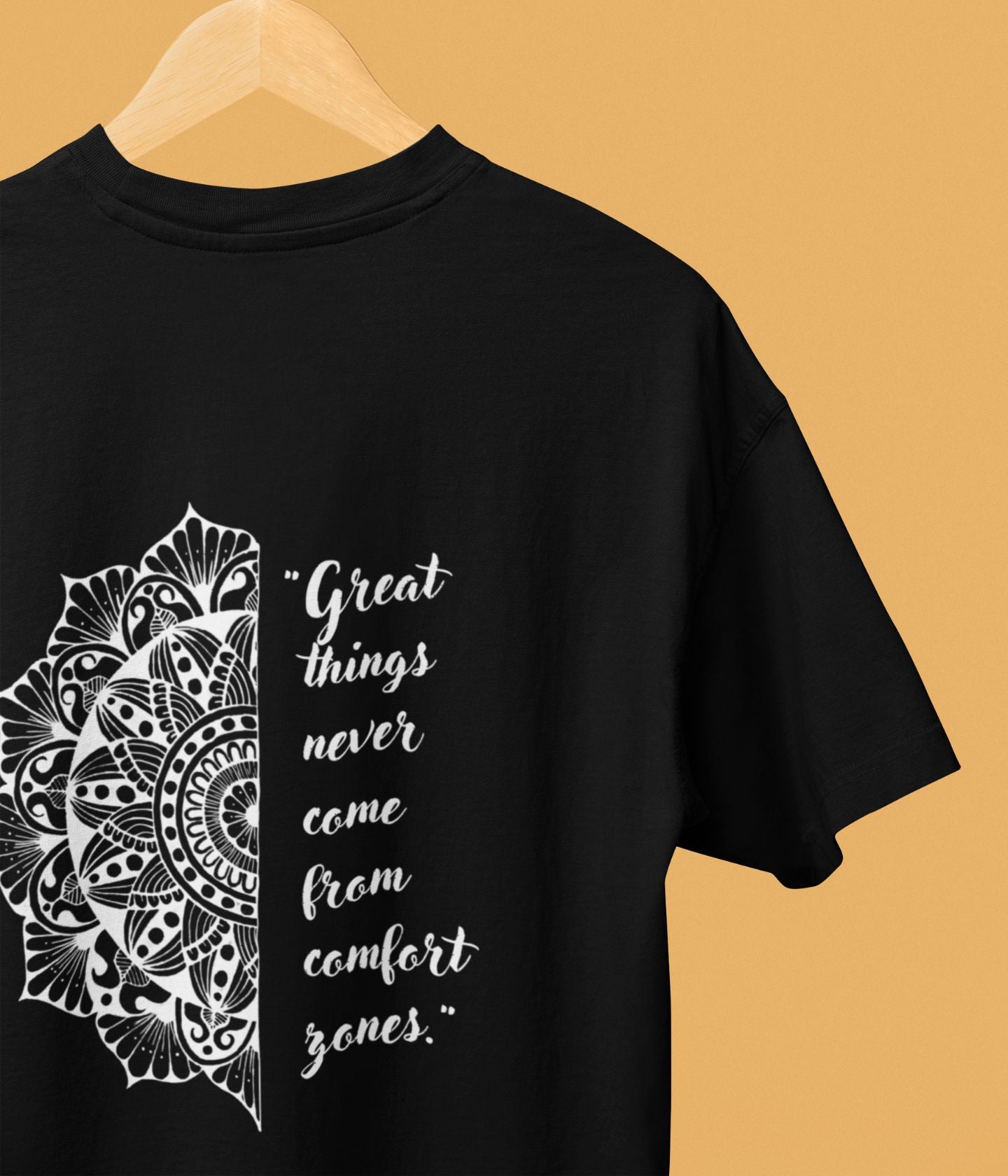 Great Things - Oversized Classic T-Shirt - Dark - aiink