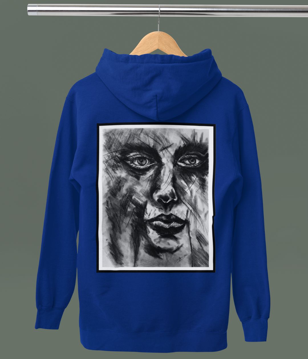 Soul In Charcoal - Unisex Hoodie - Dark