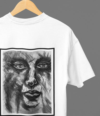 Soul In Charcoal - Oversized Classic T-Shirt