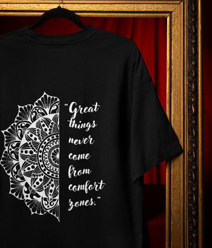 Great Things - Terry Oversized T-Shirt - Dark