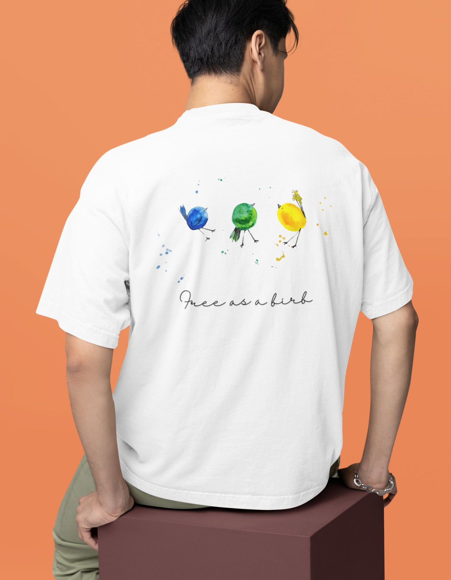 Free As A Birb - Oversized Classic T-Shirt