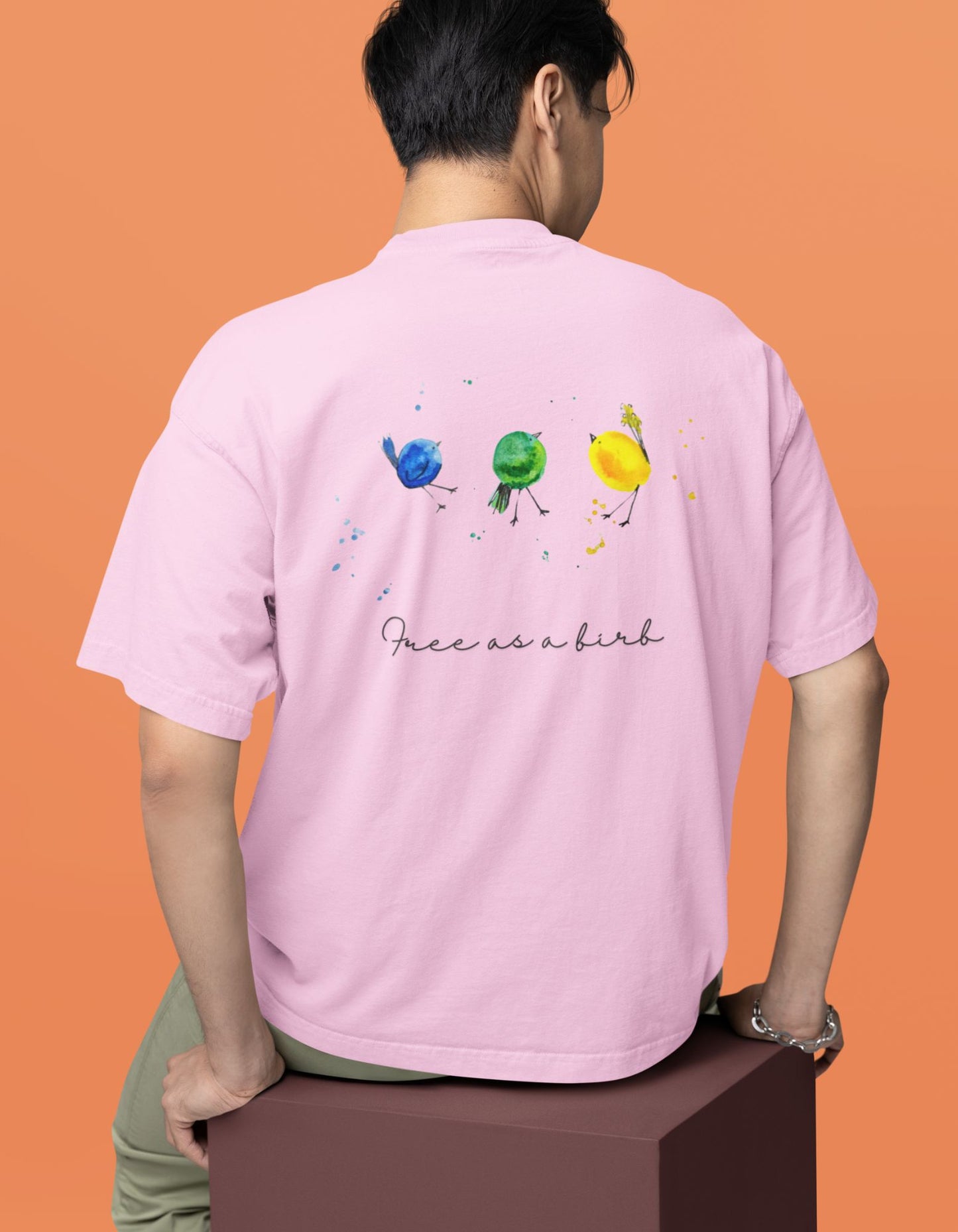 Free As A Birb - Oversized Classic T-Shirt