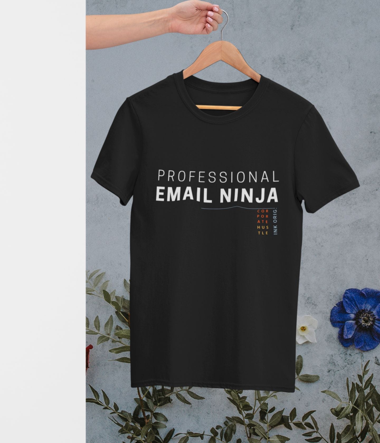 Professional Email Ninja - Unisex Classic T-Shirt - Black - aiink