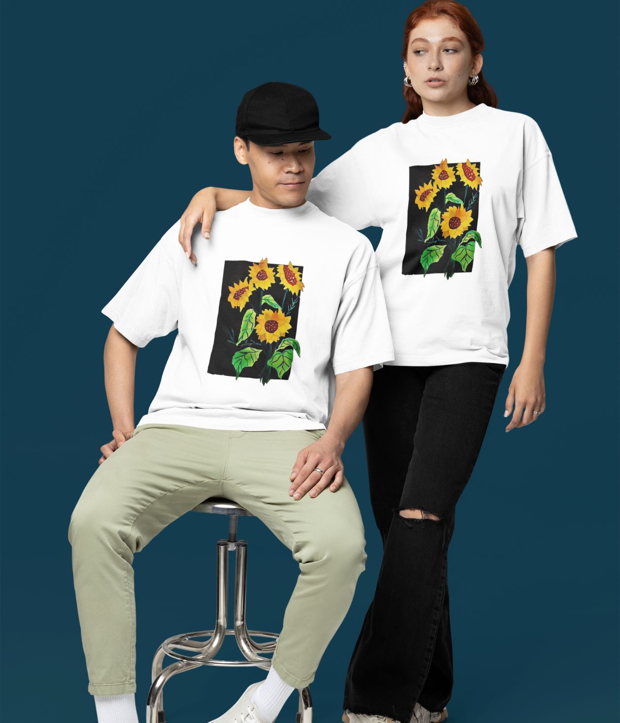 Chasing the Light - Terry Oversized T-Shirt