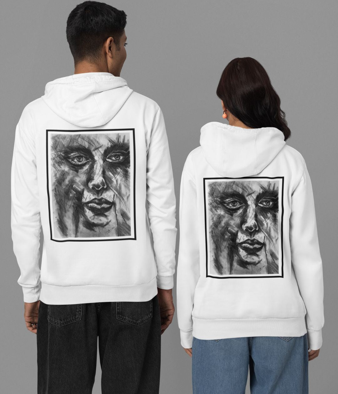 Soul In Charcoal - Unisex Hoodie