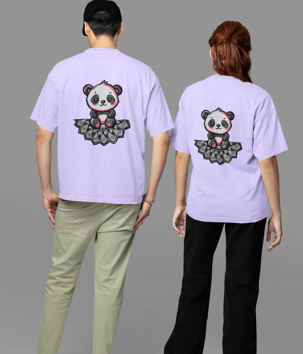 Pandamonium - Oversized Classic T-Shirt