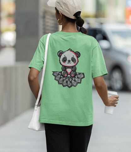 Pandamonium - Terry Oversized T-Shirt