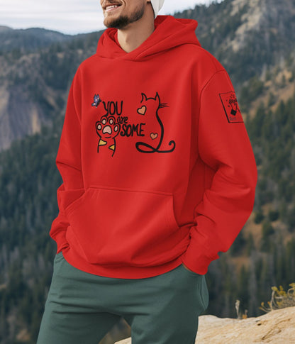 You Are Pawsome - Unisex Hoodie