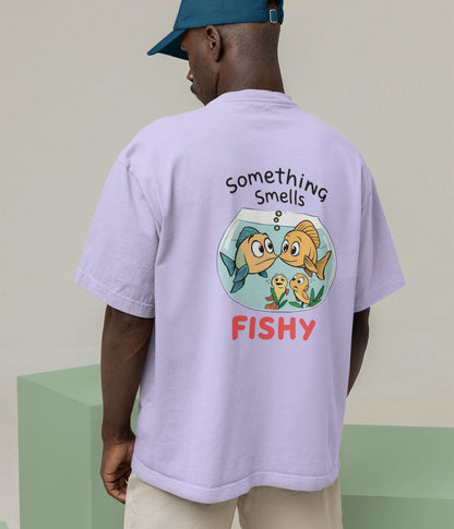 Something Smells Fishy - Oversized Classic T-Shirt