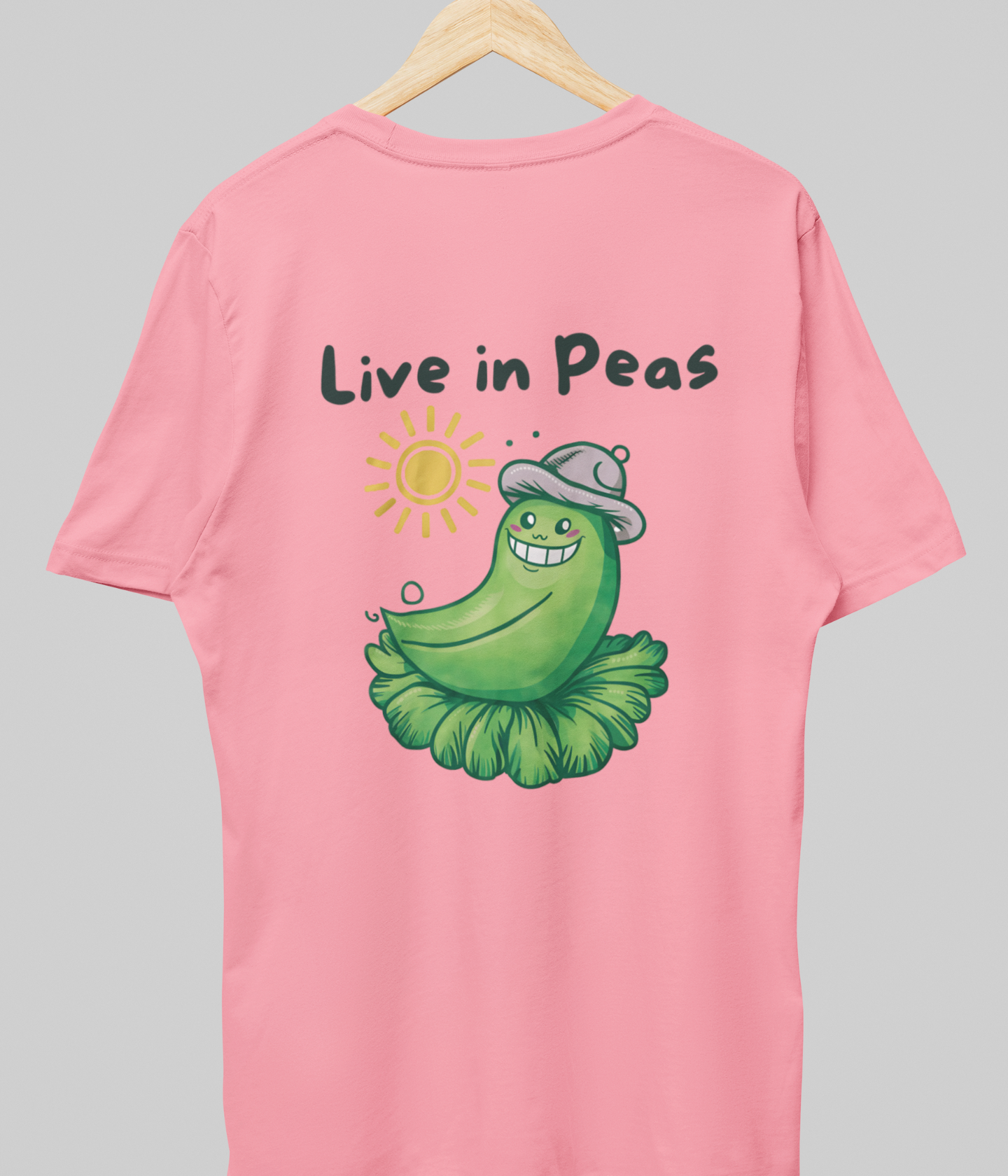 Live In Peas - Unisex Classic T-Shirt - aiink