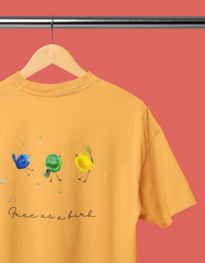 Free As A Birb - Oversized Classic T-Shirt