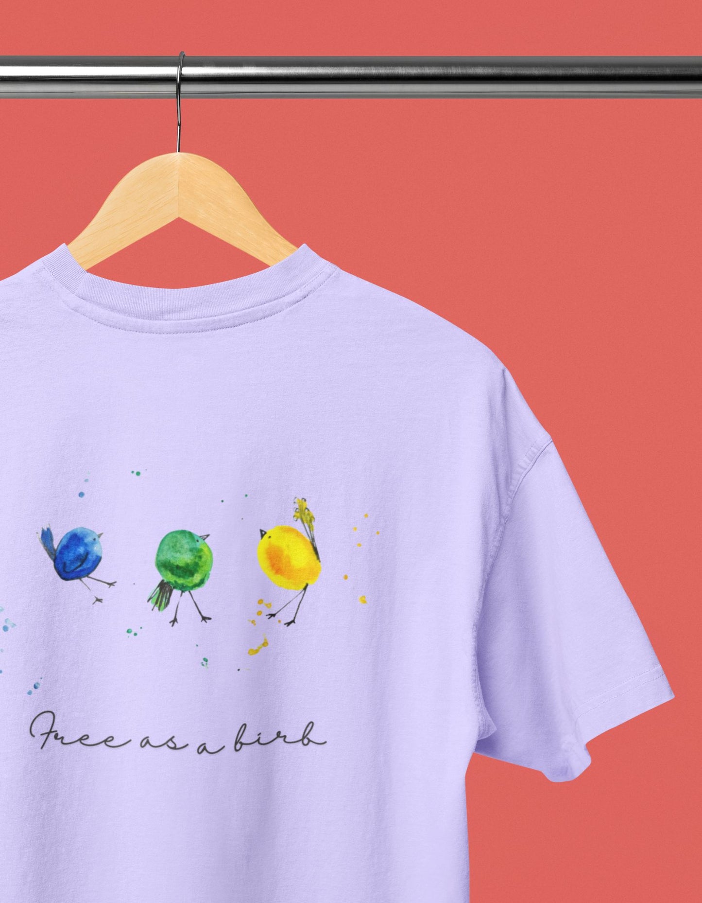 Free As A Birb - Oversized Classic T-Shirt