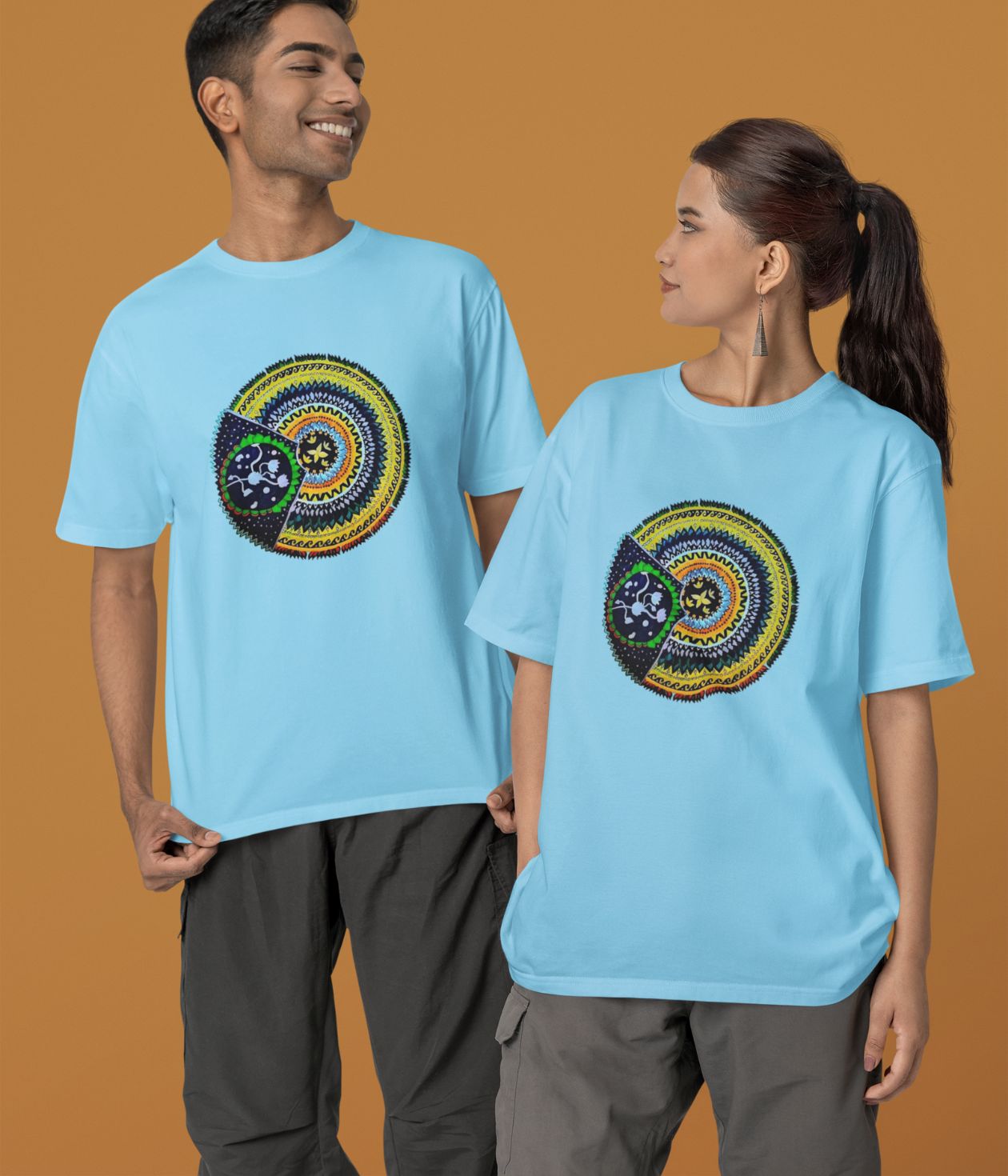 Sacred Spin - Terry Oversized T-Shirt