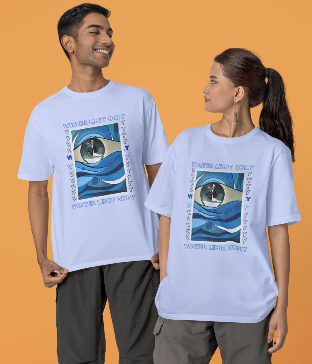 Water Limit Only - Terry Oversized T-Shirt