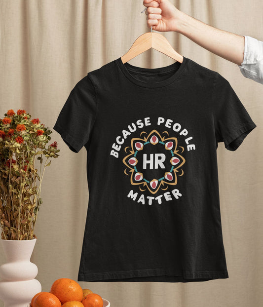 People Matter - Men's Supima Cotton T-Shirt - Dark - aiink