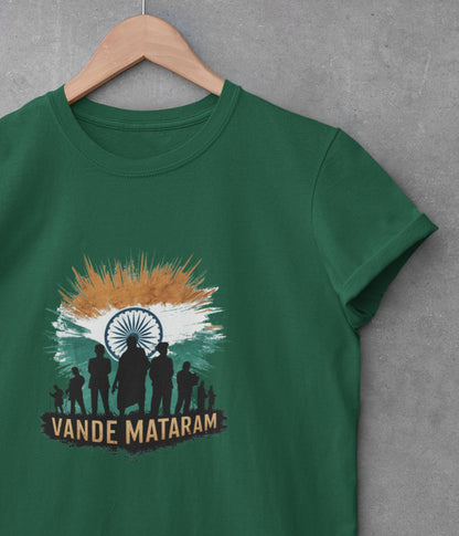 Vande Mataram - Unisex Classic T-Shirt - Dark