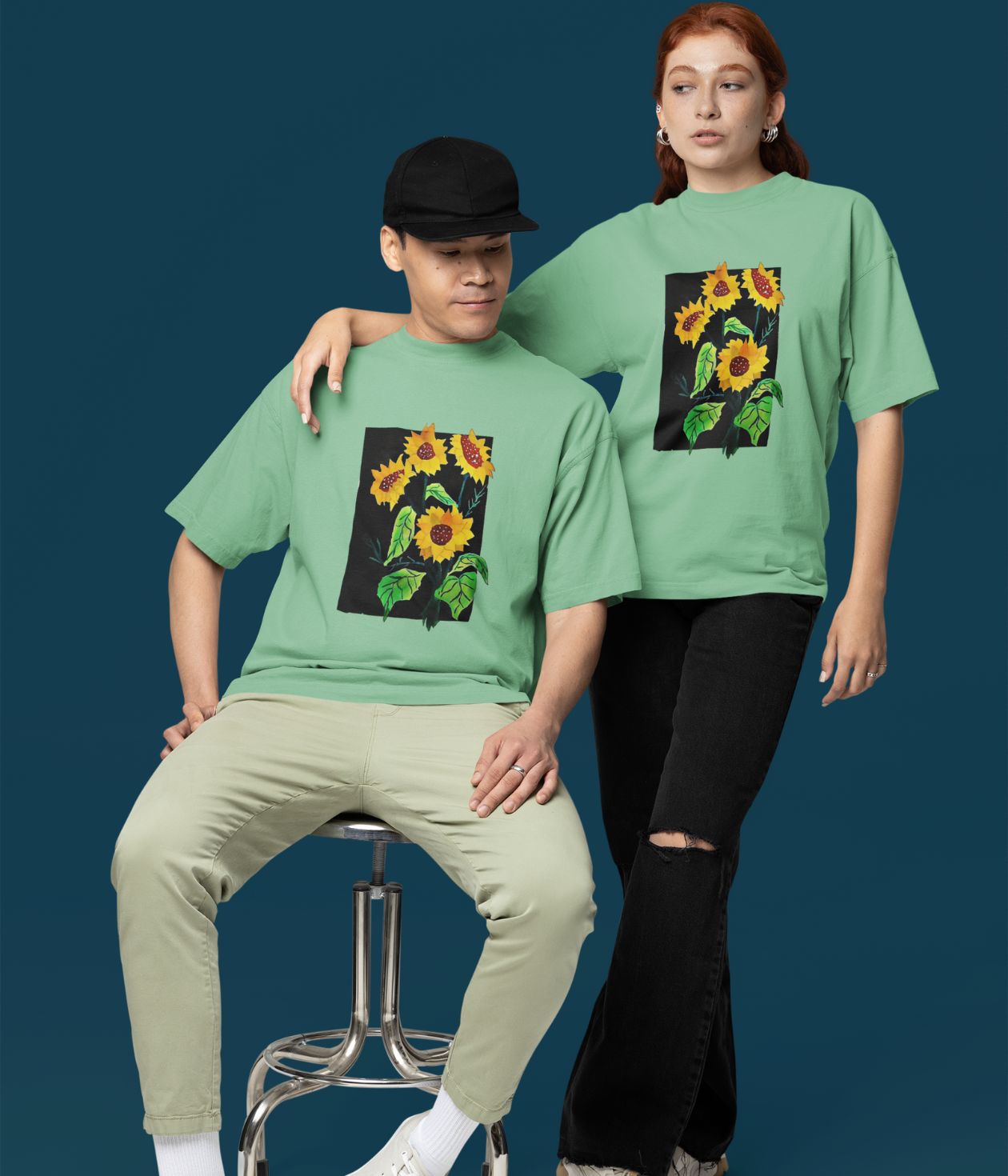 Chasing the Light - Terry Oversized T-Shirt