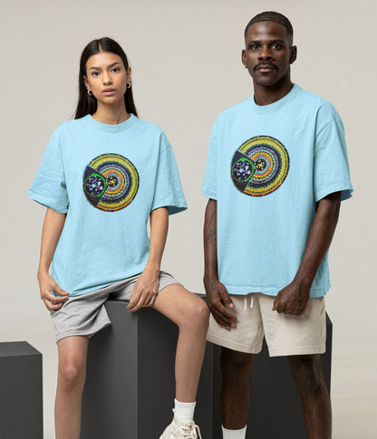 Sacred Spin - Oversized Classic T-Shirt