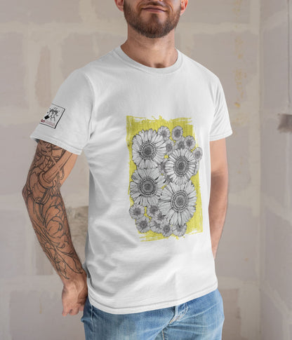 Sunflower Smiles - Unisex Classic T-Shirt - aiink