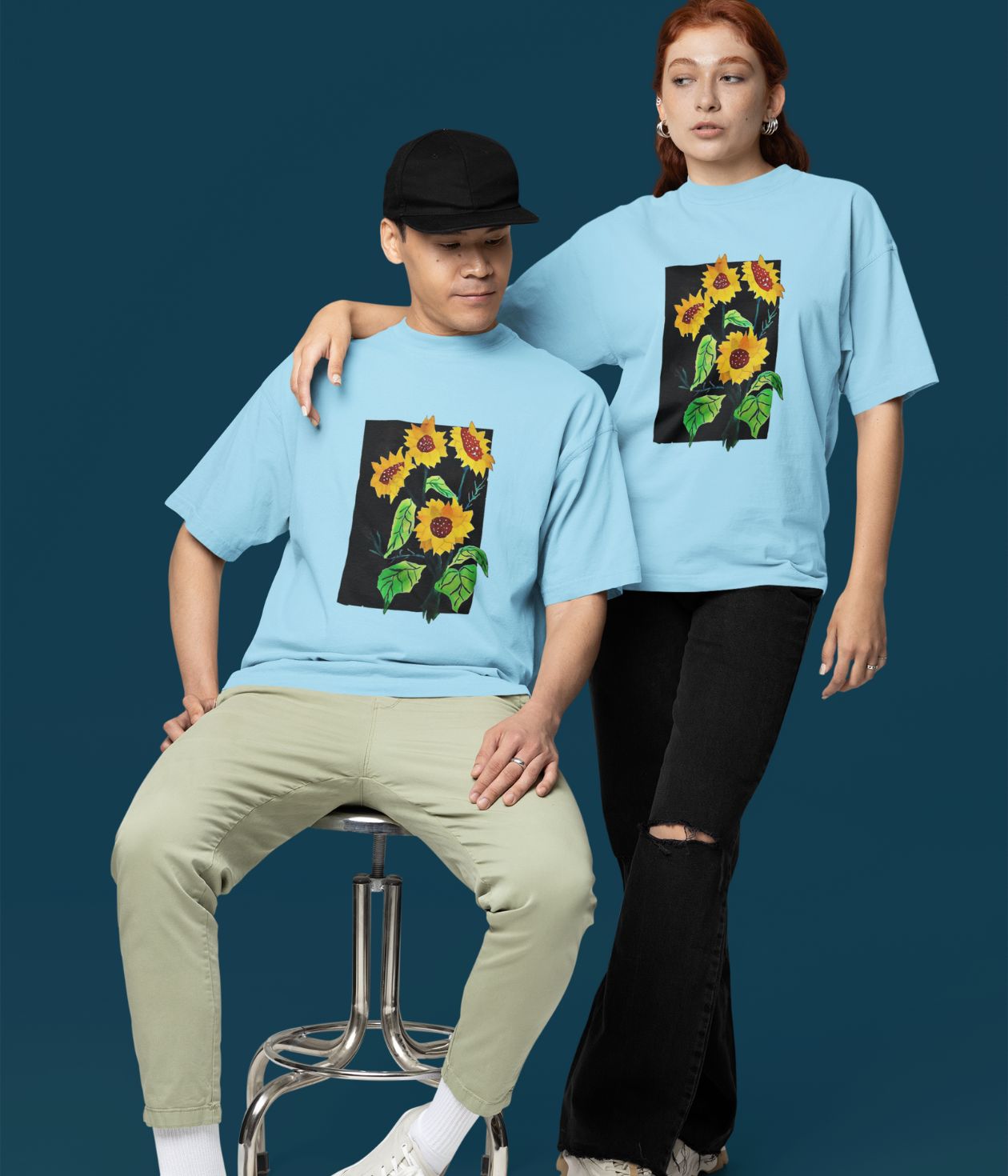 Chasing the Light - Terry Oversized T-Shirt