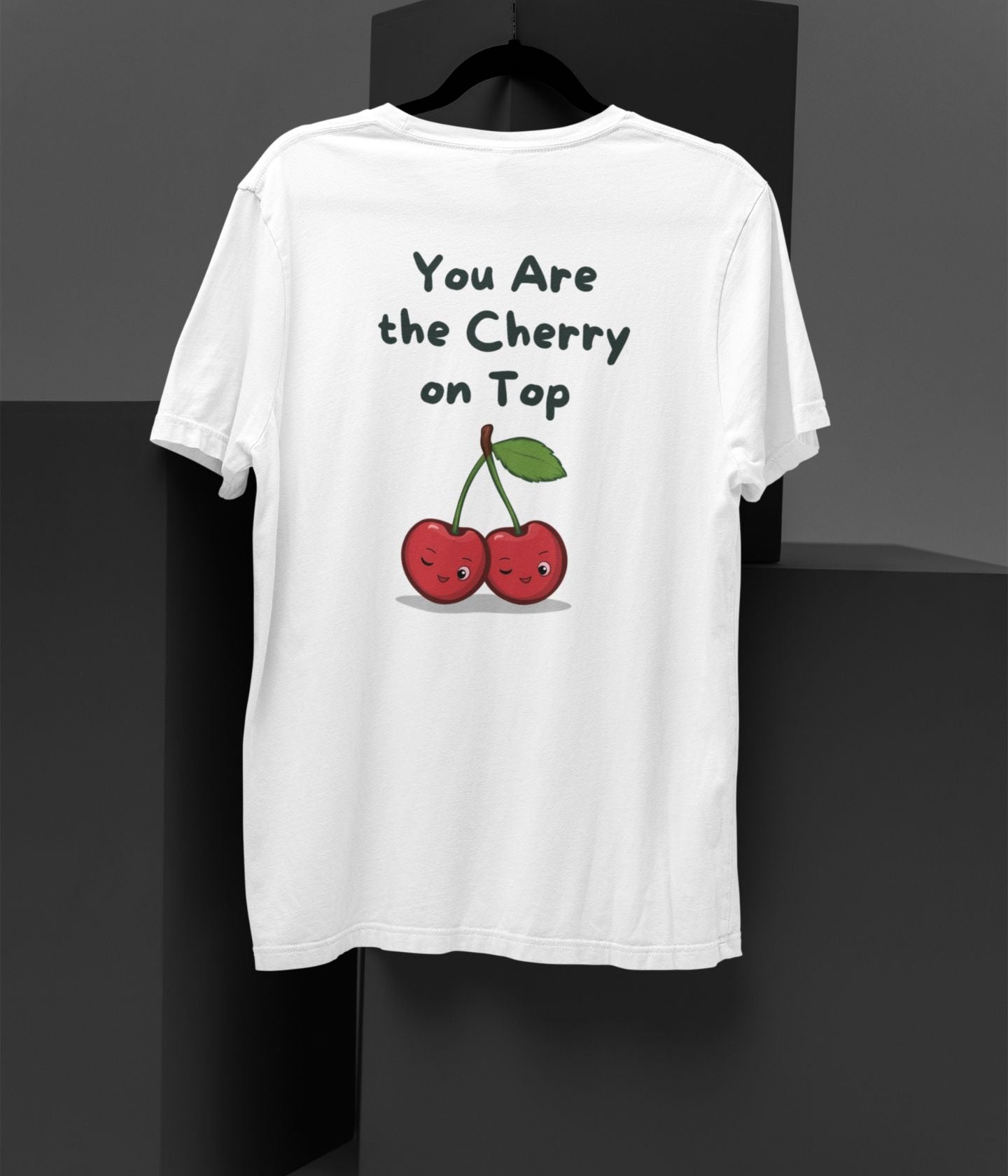 Cherry On Top - Terry Oversized T-Shirt - aiink