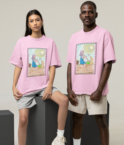 Paws & Paradise - Oversized Classic T-Shirt