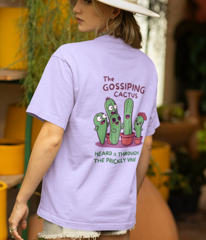 The Gossiping Cactus - Oversized Classic T-Shirt