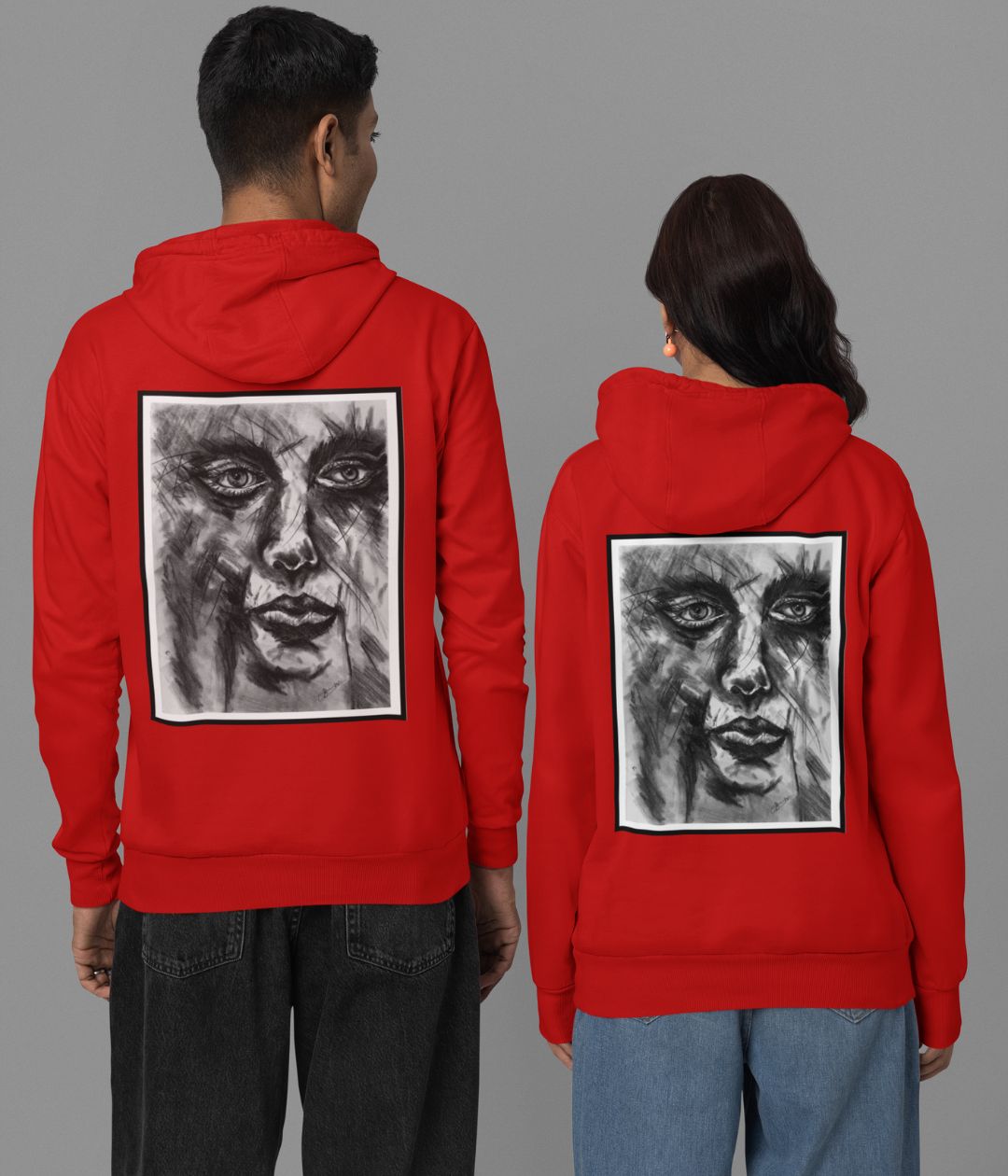 Soul In Charcoal - Unisex Hoodie